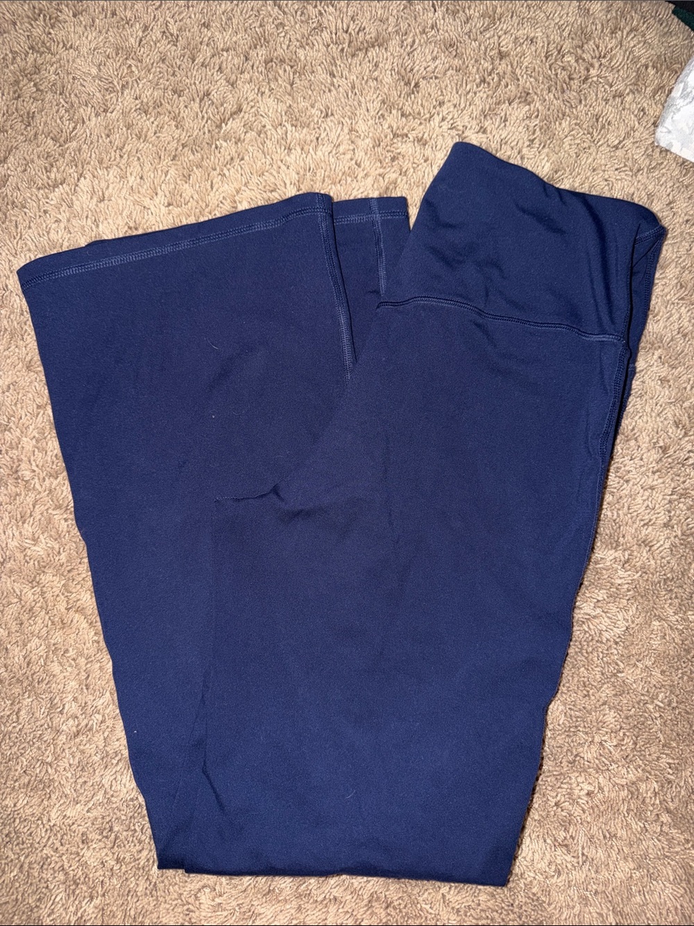 Avia cross waste Navy Blue Leggings fits like XL